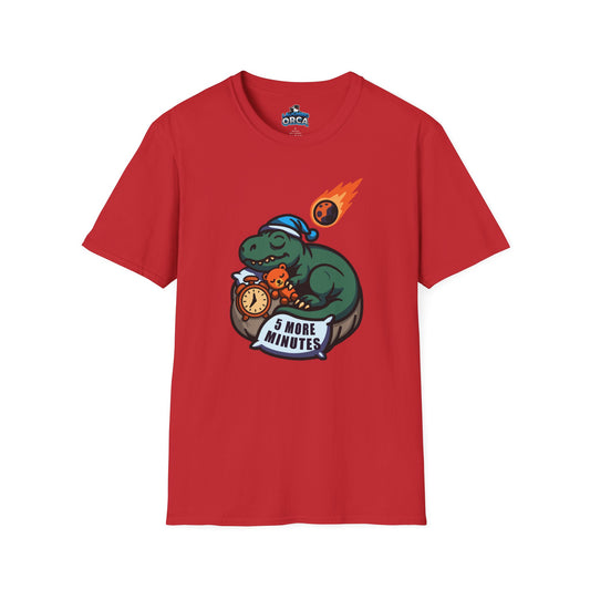 Drowsey Dino Doomsday | Unisex Softstyle T-Shirt