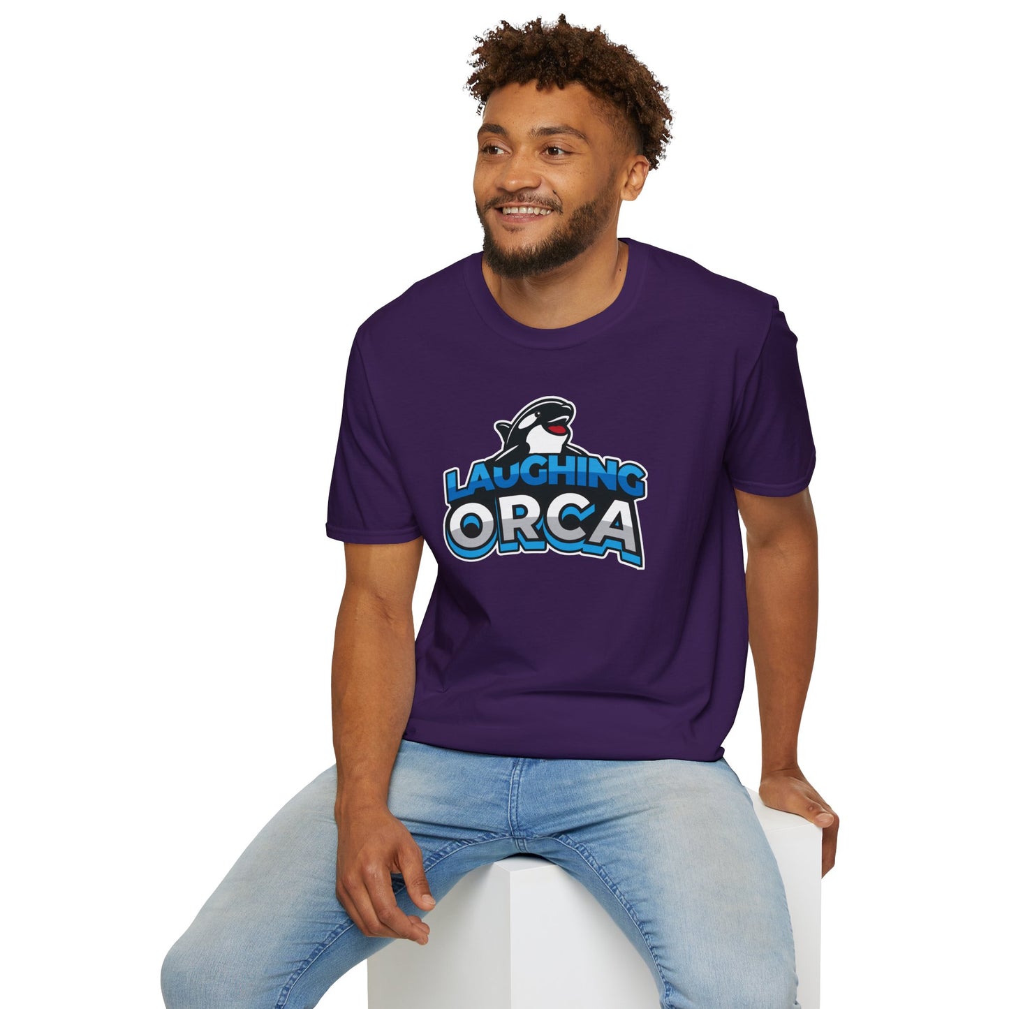 "Laughing Orca Logo" Unisex Softstyle T-Shirt