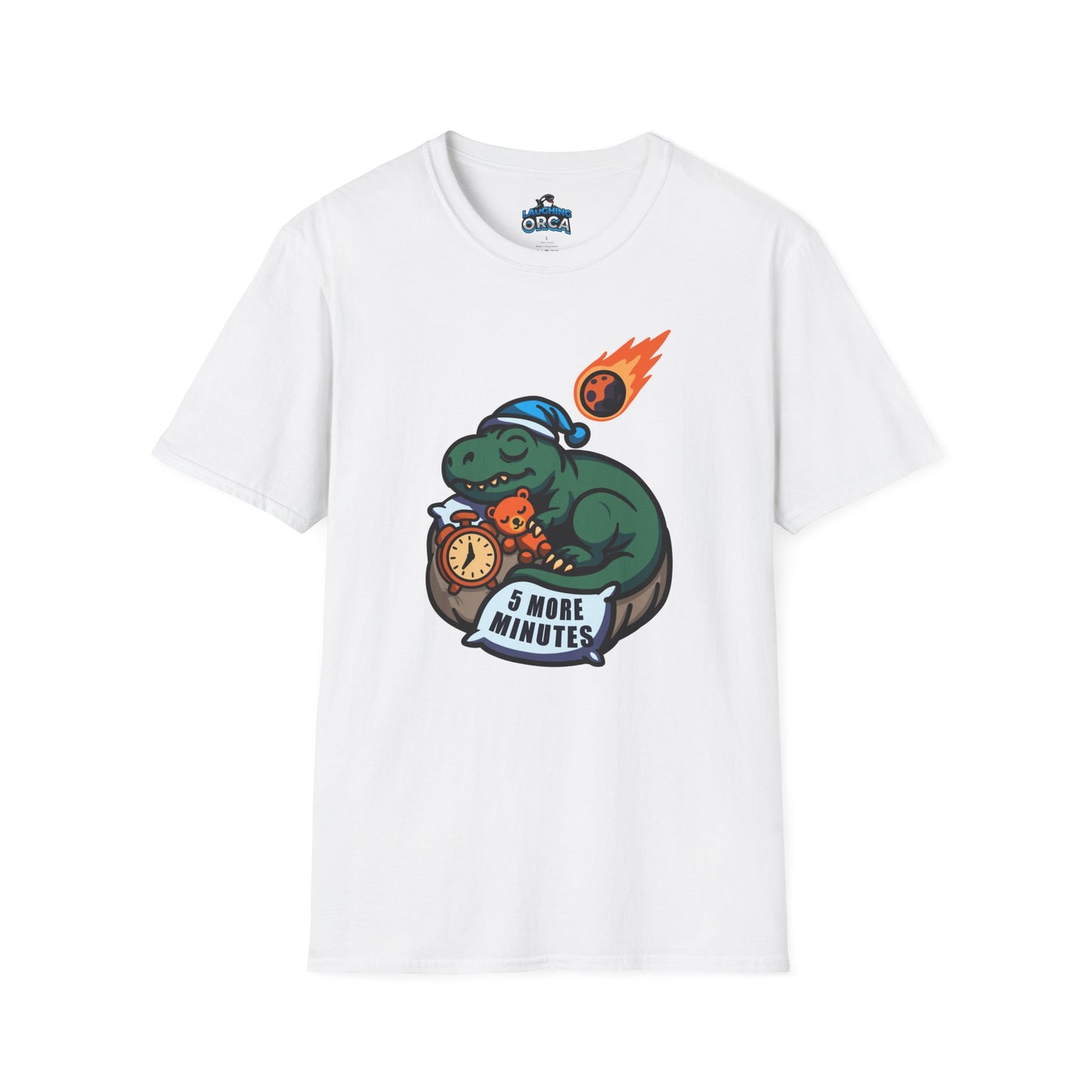 Drowsey Dino Doomsday | Unisex Softstyle T-Shirt