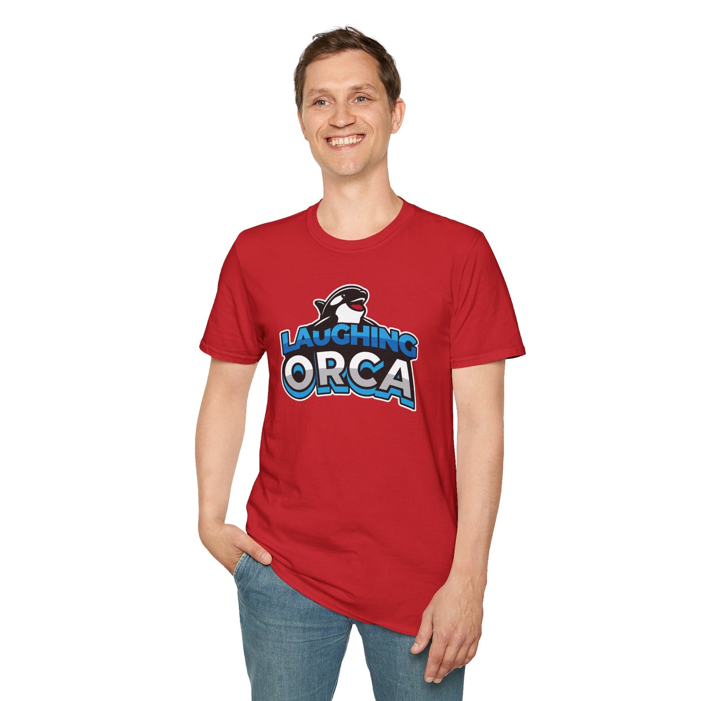 "Laughing Orca Logo" Unisex Softstyle T-Shirt