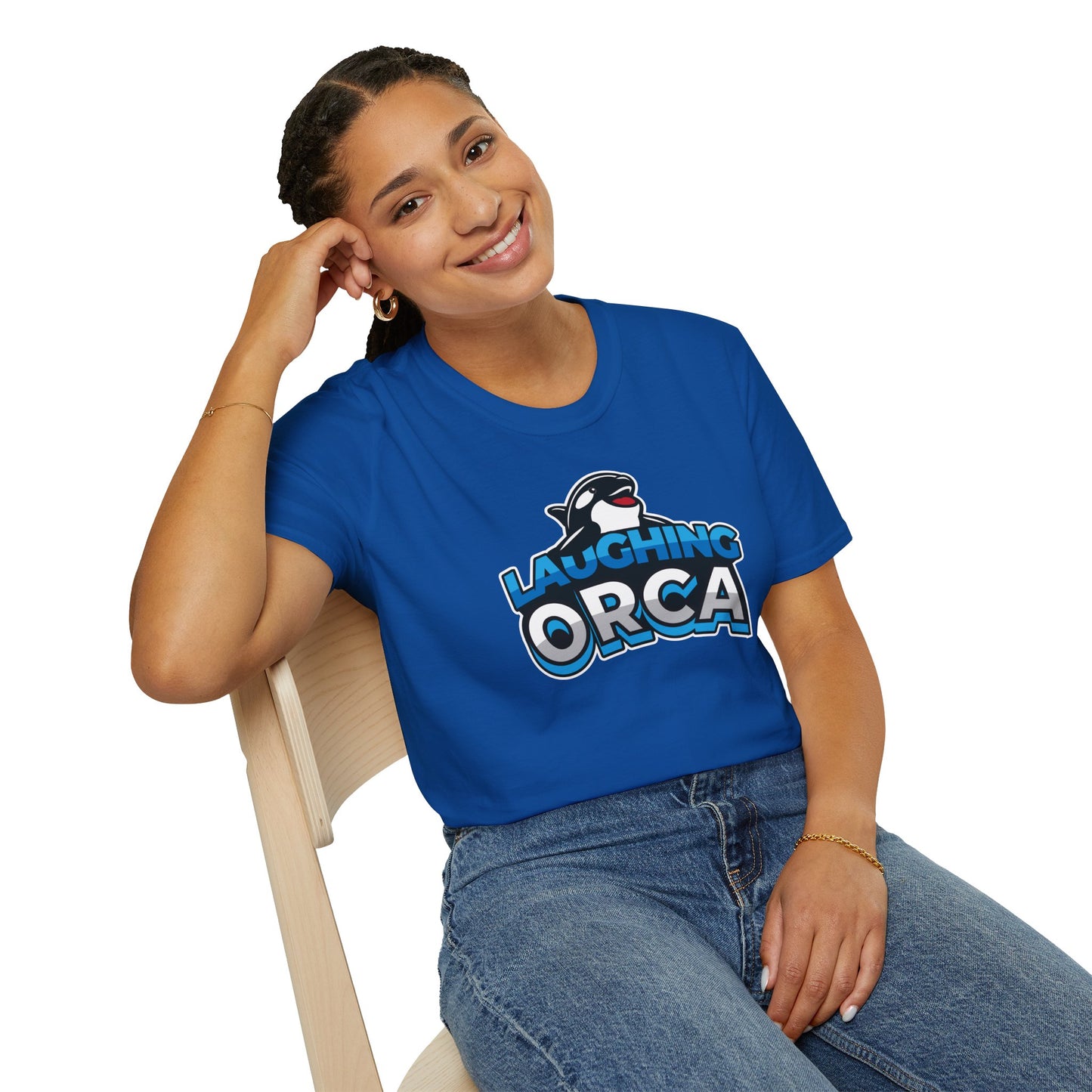 "Laughing Orca Logo" Unisex Softstyle T-Shirt