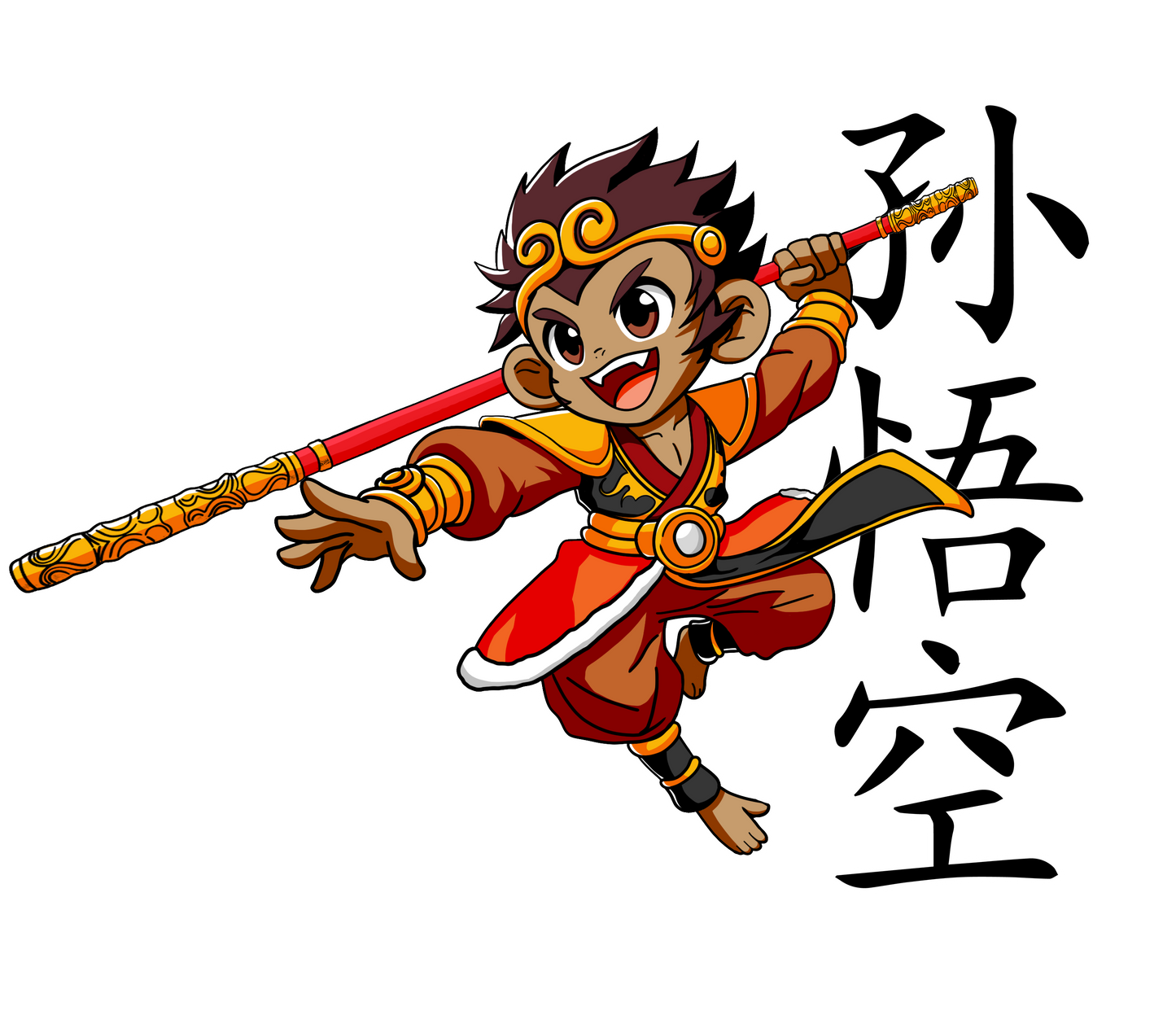 "Sun Wukong" Monkey King Warrior | Unisex Softstyle