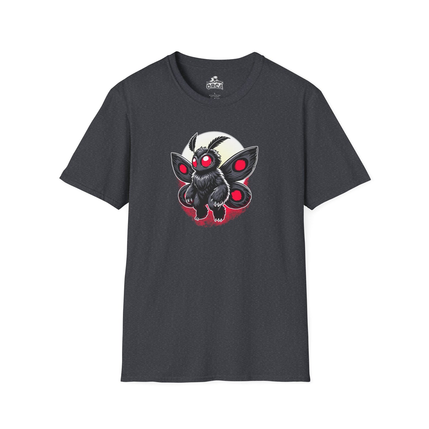 Moth(man/myth/legend) | Cute Cryptid Creature | Unisex Softstyle T-Shirt