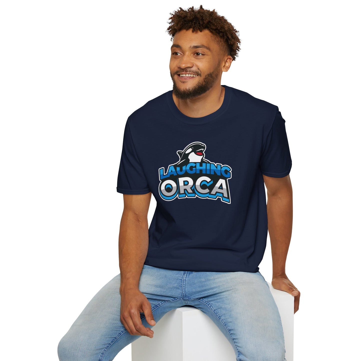 "Laughing Orca Logo" Unisex Softstyle T-Shirt