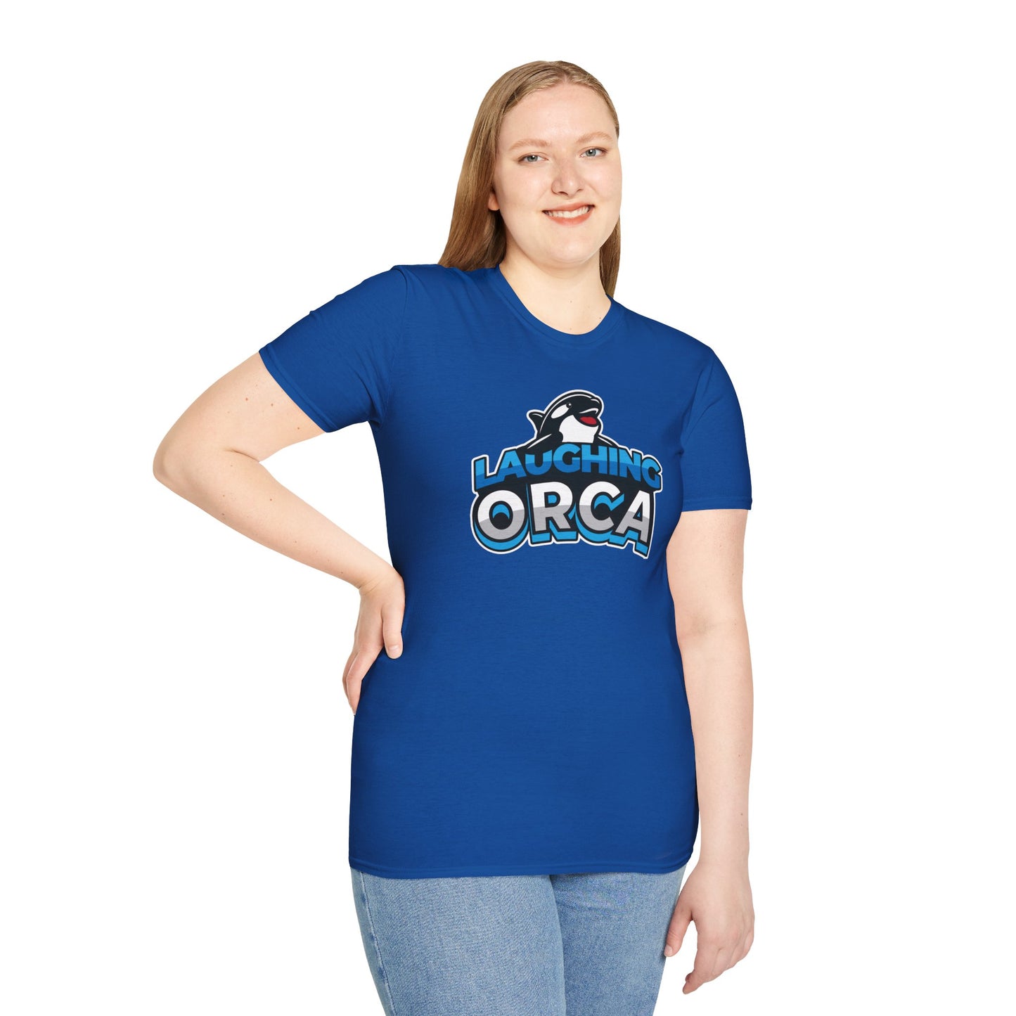 "Laughing Orca Logo" Unisex Softstyle T-Shirt