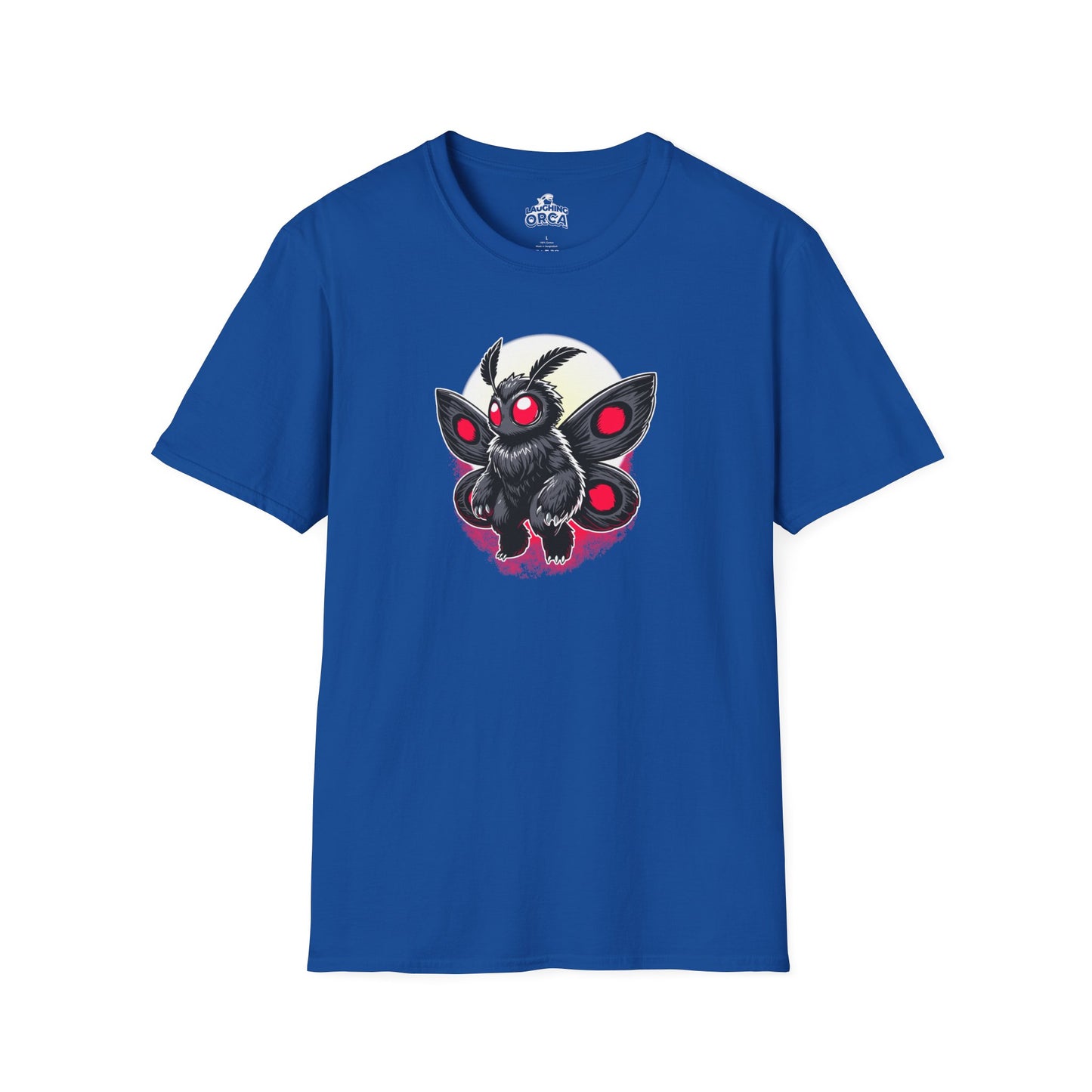 Moth(man/myth/legend) | Cute Cryptid Creature | Unisex Softstyle T-Shirt