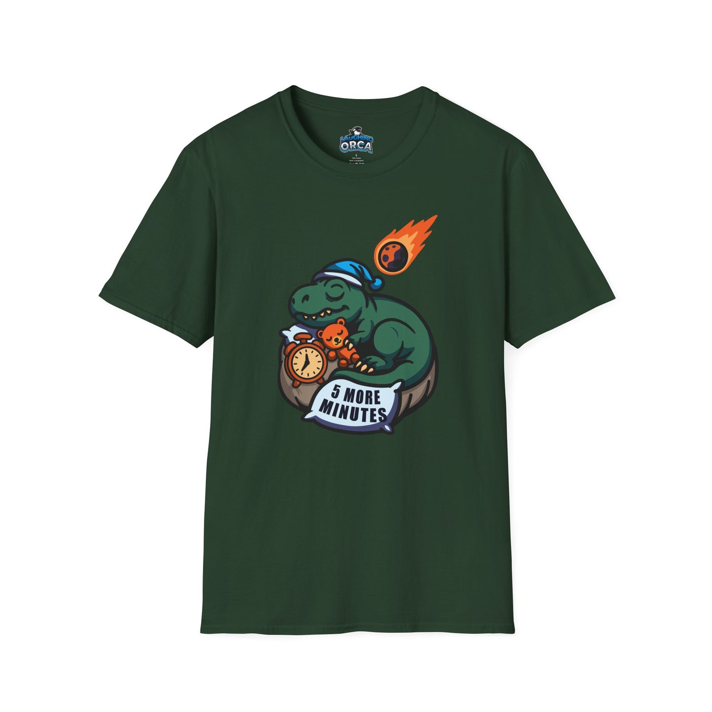 Drowsey Dino Doomsday | Unisex Softstyle T-Shirt