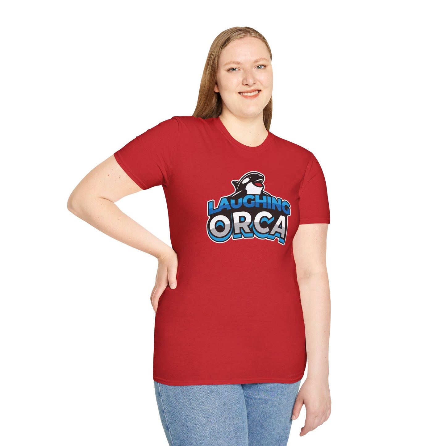 "Laughing Orca Logo" Unisex Softstyle T-Shirt