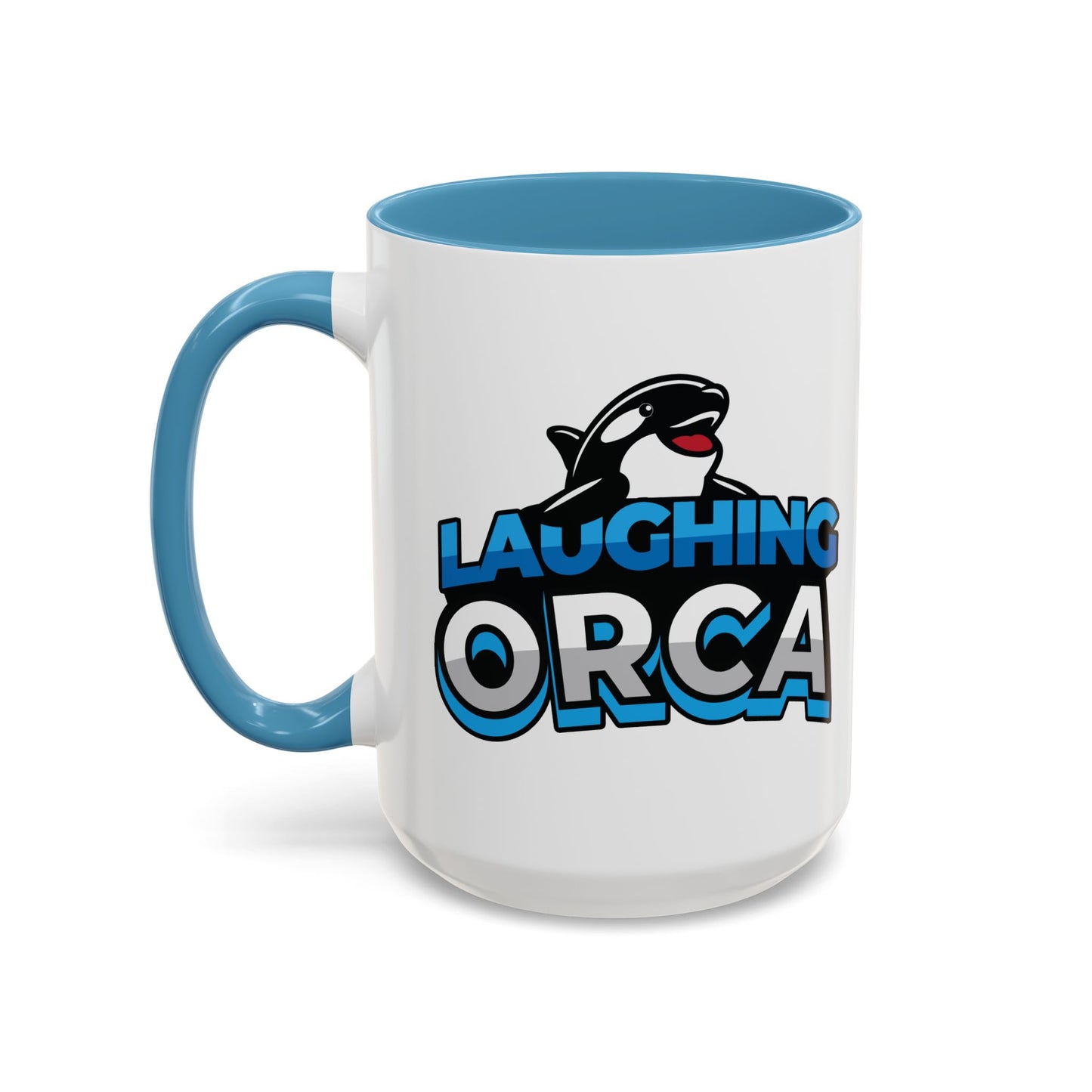 "Laughing Orca" Accent Coffee Mug (11, 15oz)