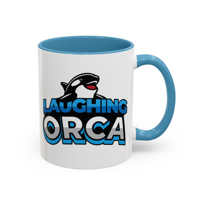 "Laughing Orca" Accent Coffee Mug (11, 15oz)