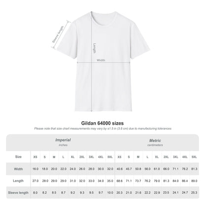 "Ghostly Whale" – Cute Spooky Whale T-Shirt | Unisex Softstyle