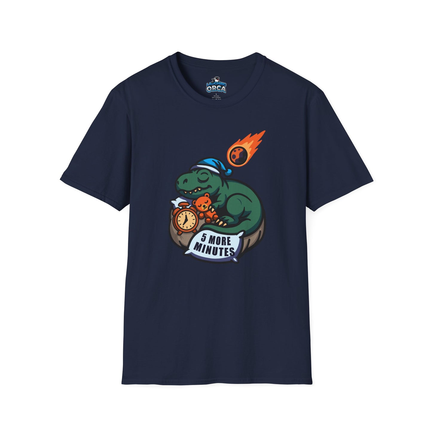 Drowsey Dino Doomsday | Unisex Softstyle T-Shirt