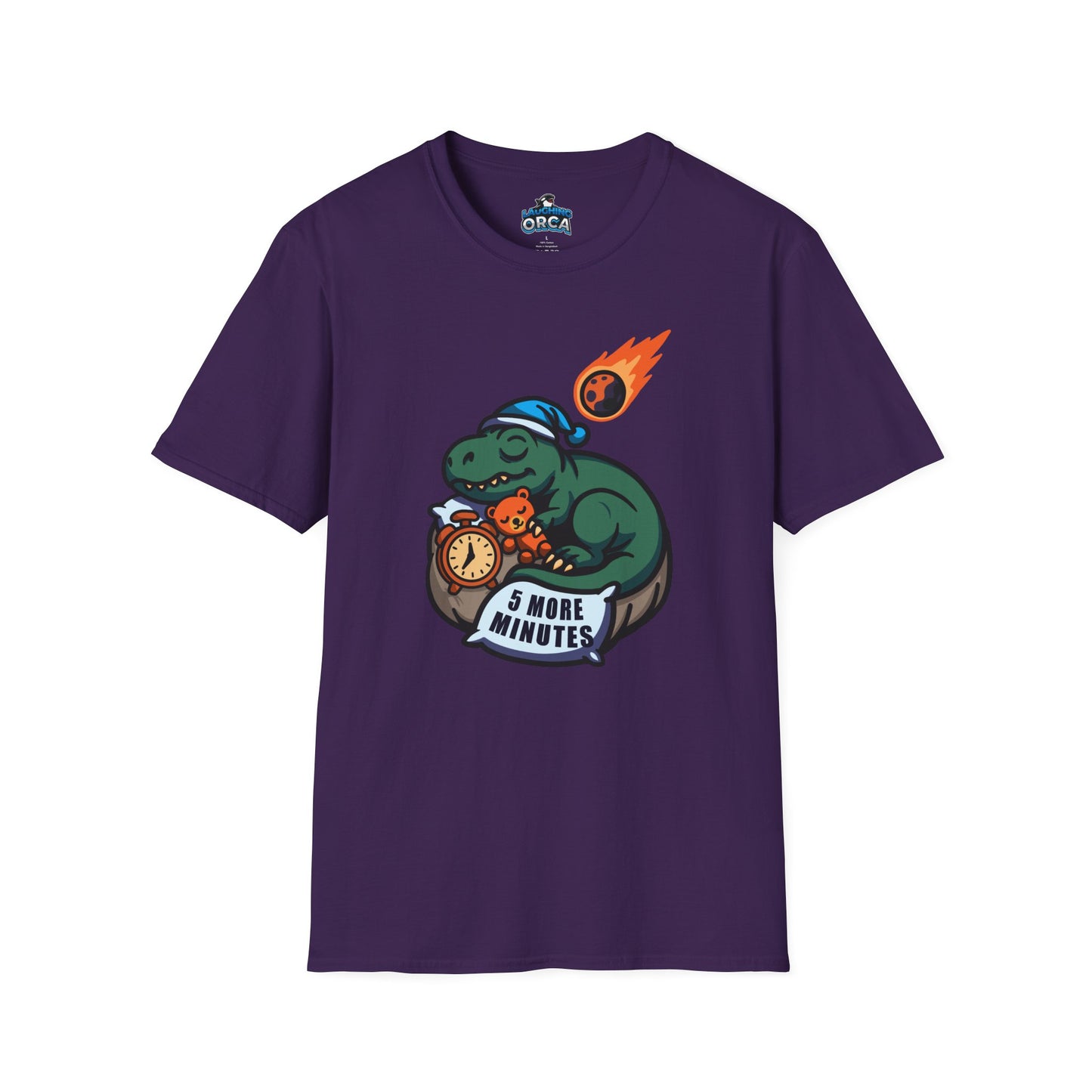 Drowsey Dino Doomsday | Unisex Softstyle T-Shirt