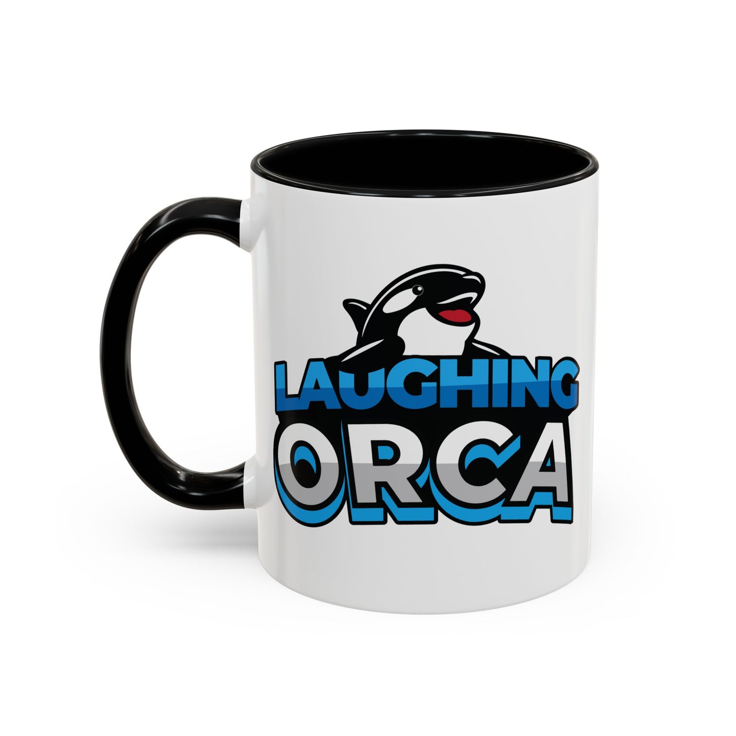 "Laughing Orca" Accent Coffee Mug (11, 15oz)