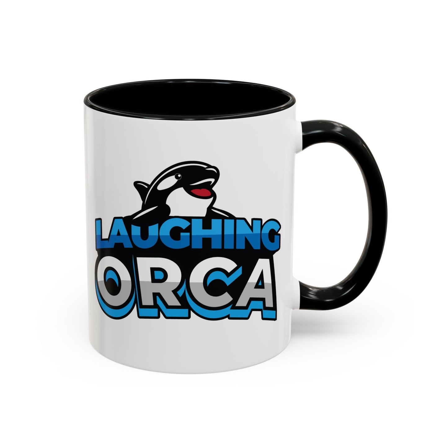 "Laughing Orca" Accent Coffee Mug (11, 15oz)