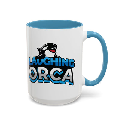 "Laughing Orca" Accent Coffee Mug (11, 15oz)