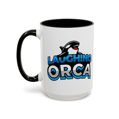 "Laughing Orca" Accent Coffee Mug (11, 15oz)