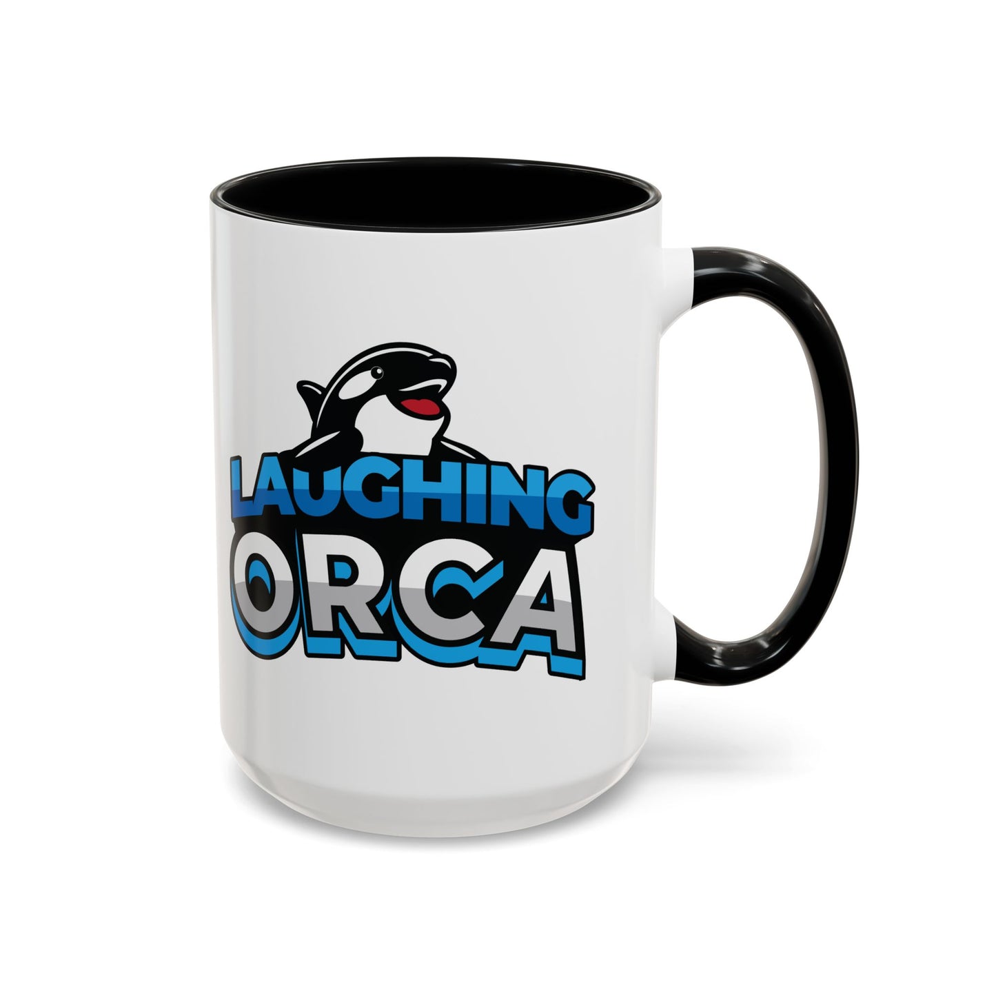 "Laughing Orca" Accent Coffee Mug (11, 15oz)