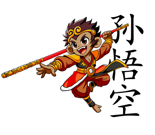 "Sun Wukong" Monkey King Warrior | Unisex Softstyle