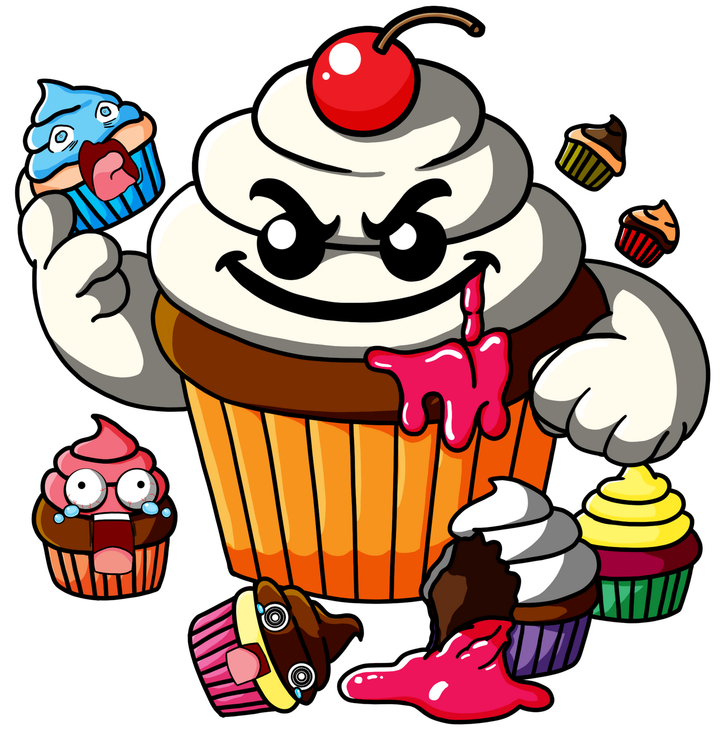 "Cannibal Cupcake" | Unisex Softstyle T-Shirt