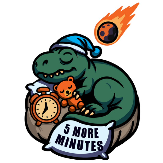 Drowsey Dino Doomsday | Unisex Softstyle T-Shirt