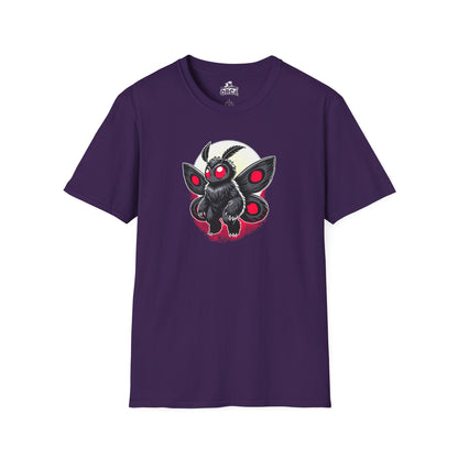 Moth(man/myth/legend) | Cute Cryptid Creature | Unisex Softstyle T-Shirt
