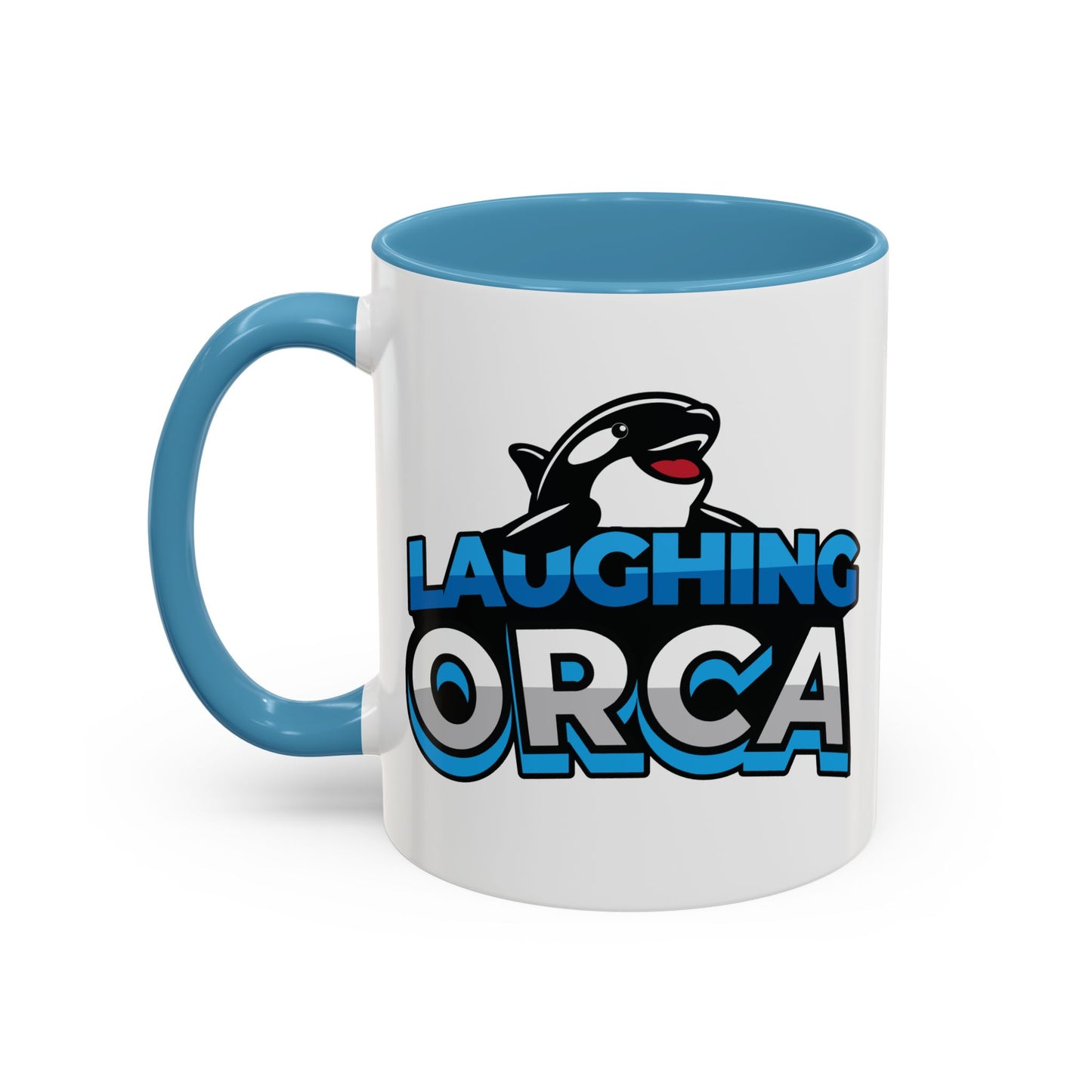 "Laughing Orca" Accent Coffee Mug (11, 15oz)