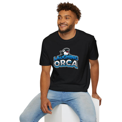 "Laughing Orca Logo" Unisex Softstyle T-Shirt